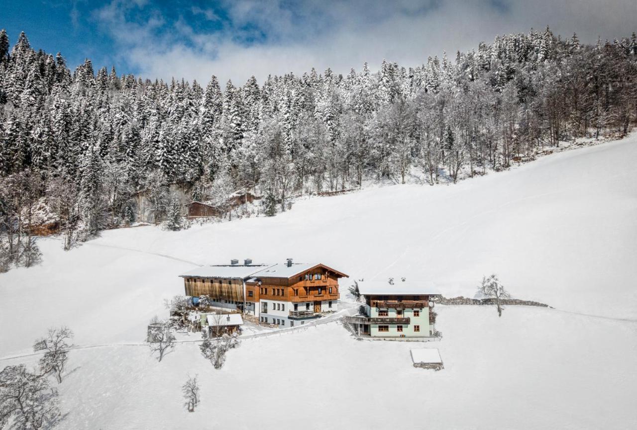 Appartement Biobauernhof Schneiderbauer à Unken Extérieur photo