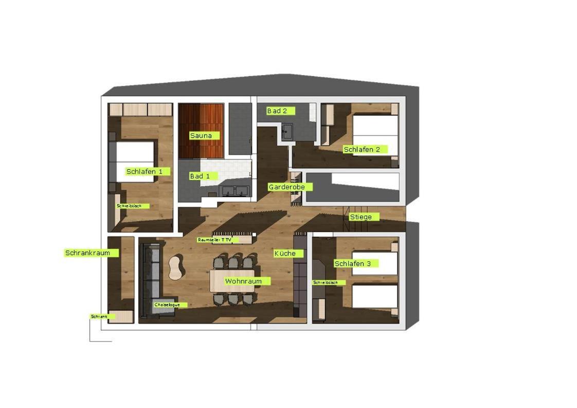 Appartement Biobauernhof Schneiderbauer à Unken Extérieur photo